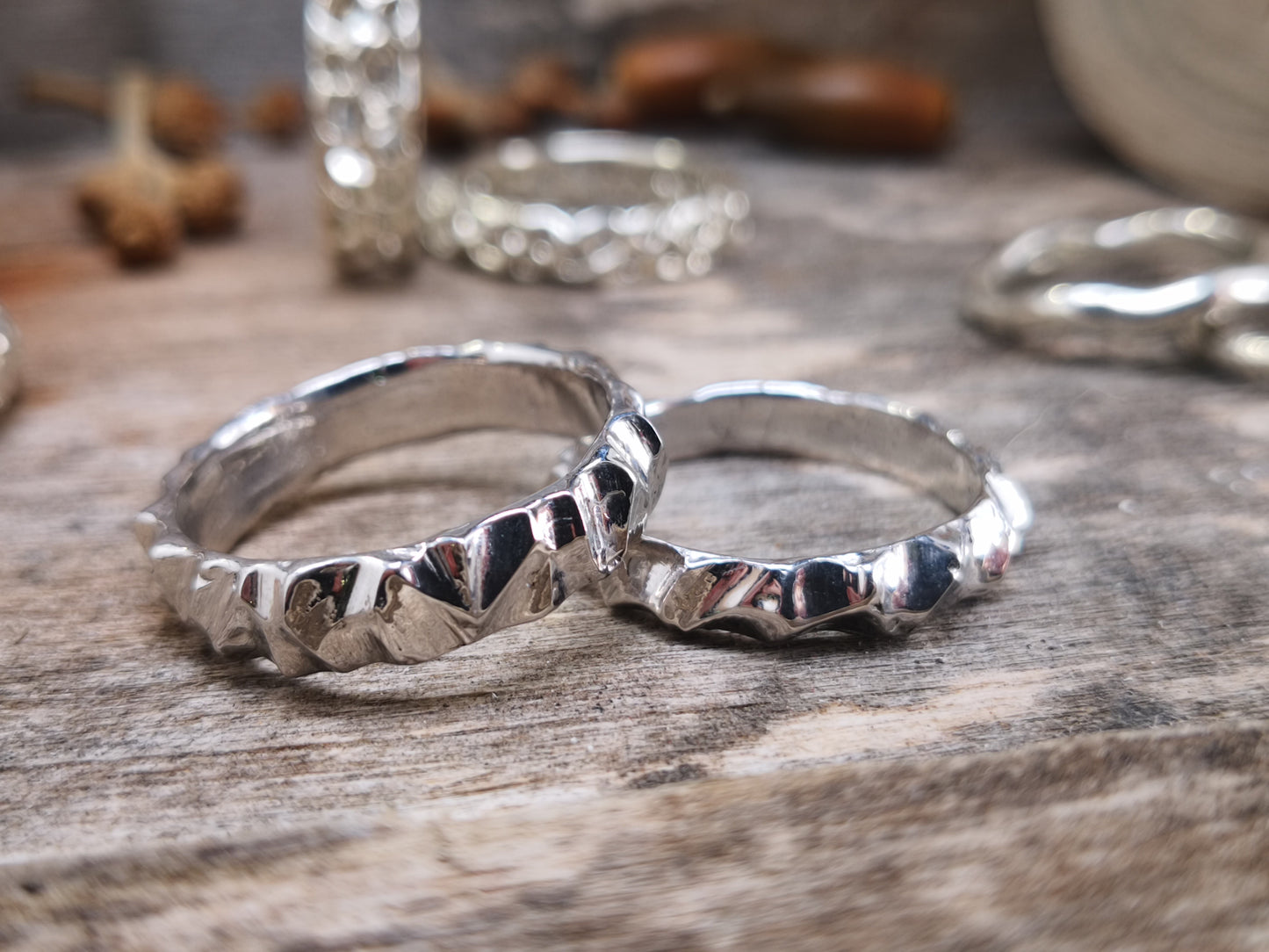 Fedi "IceBand" in argento
