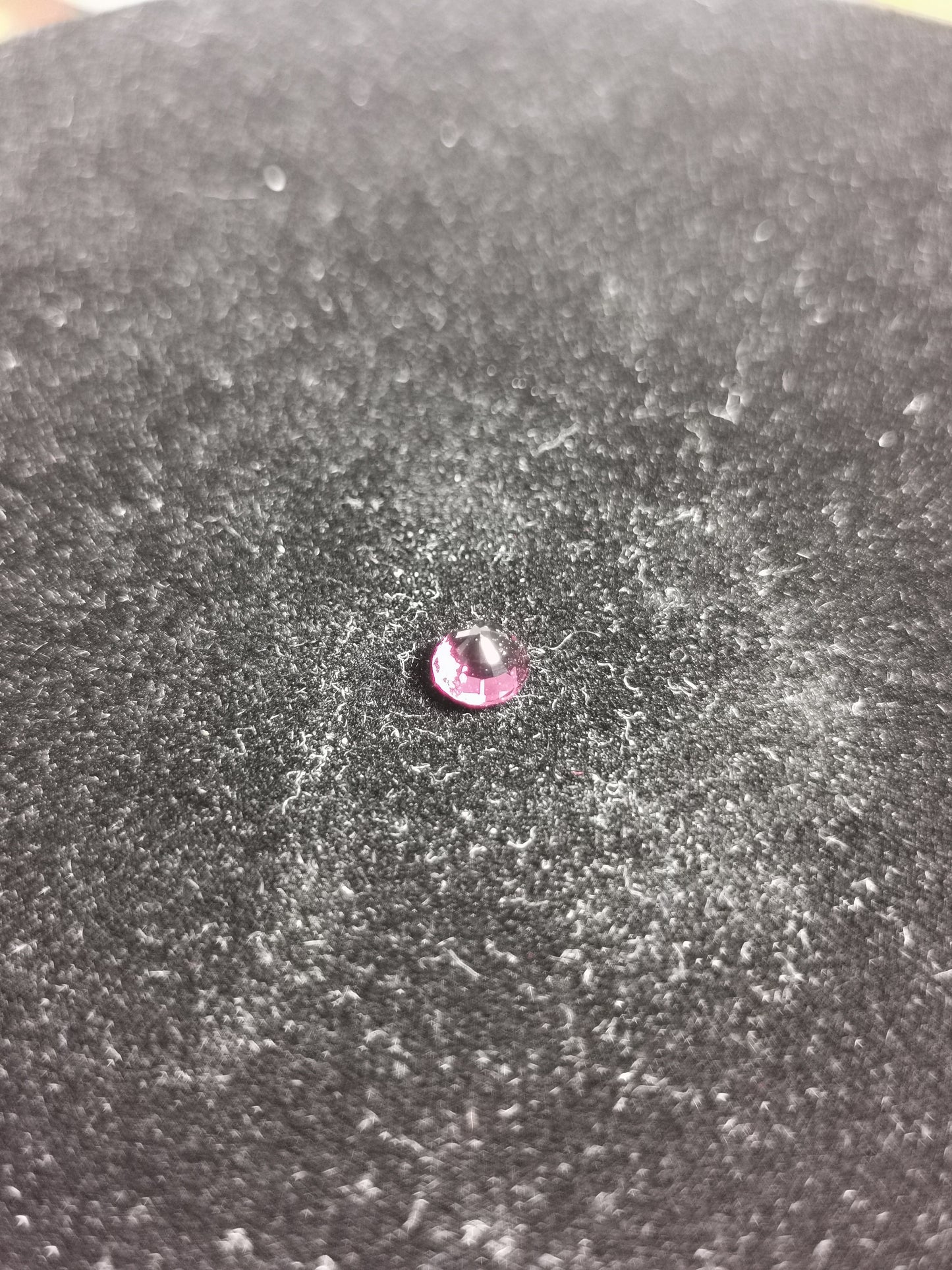Granato Rodolite taglio rotondo, 1,00 ct