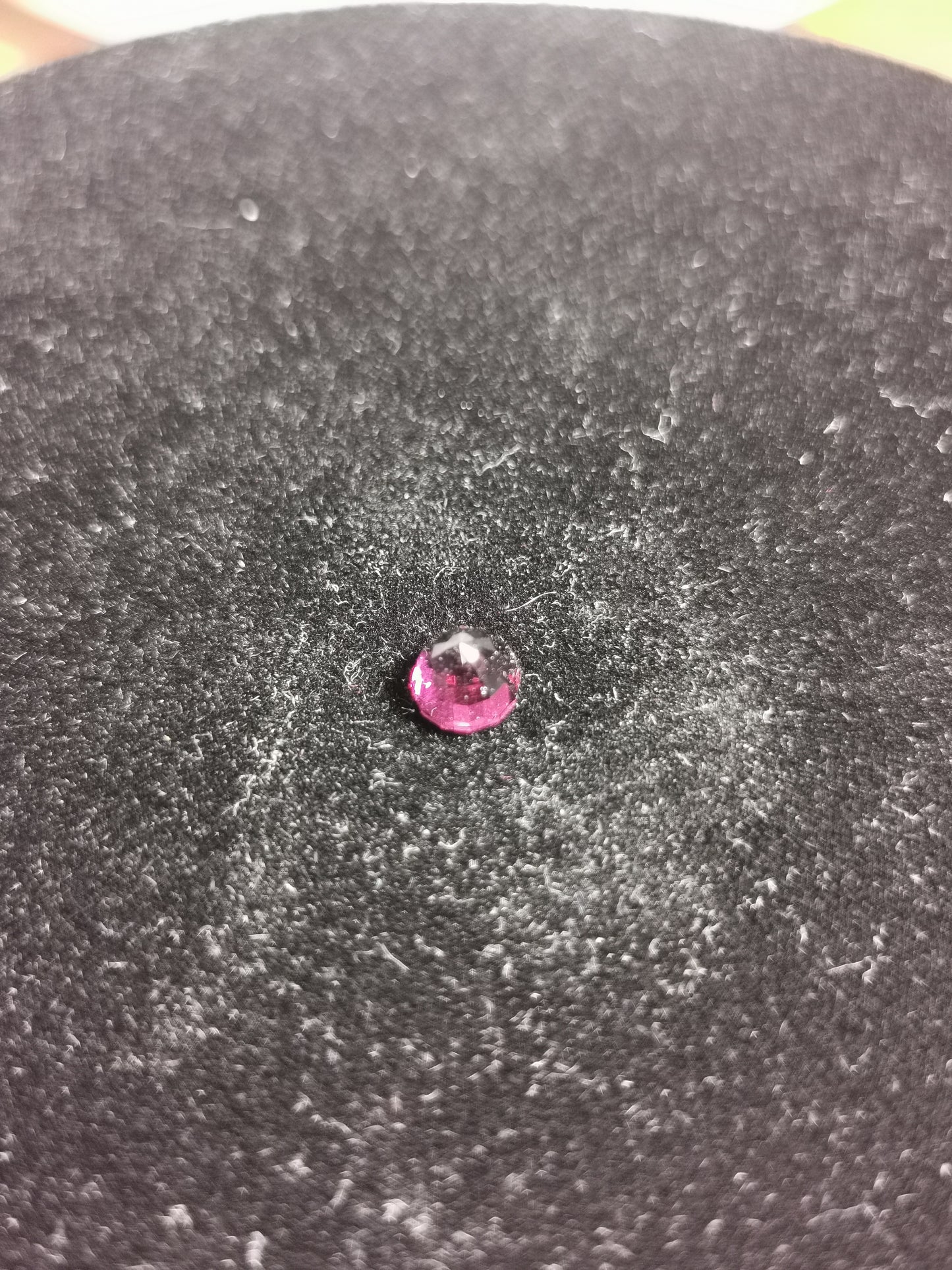 Granato Rodolite taglio rotondo custom, 2,12 ct