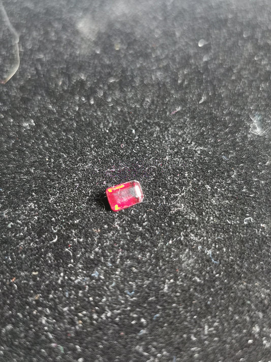 Lot of 10 Pyrope-Almandine Garnets baguette cut calibrated 0.60 ct each