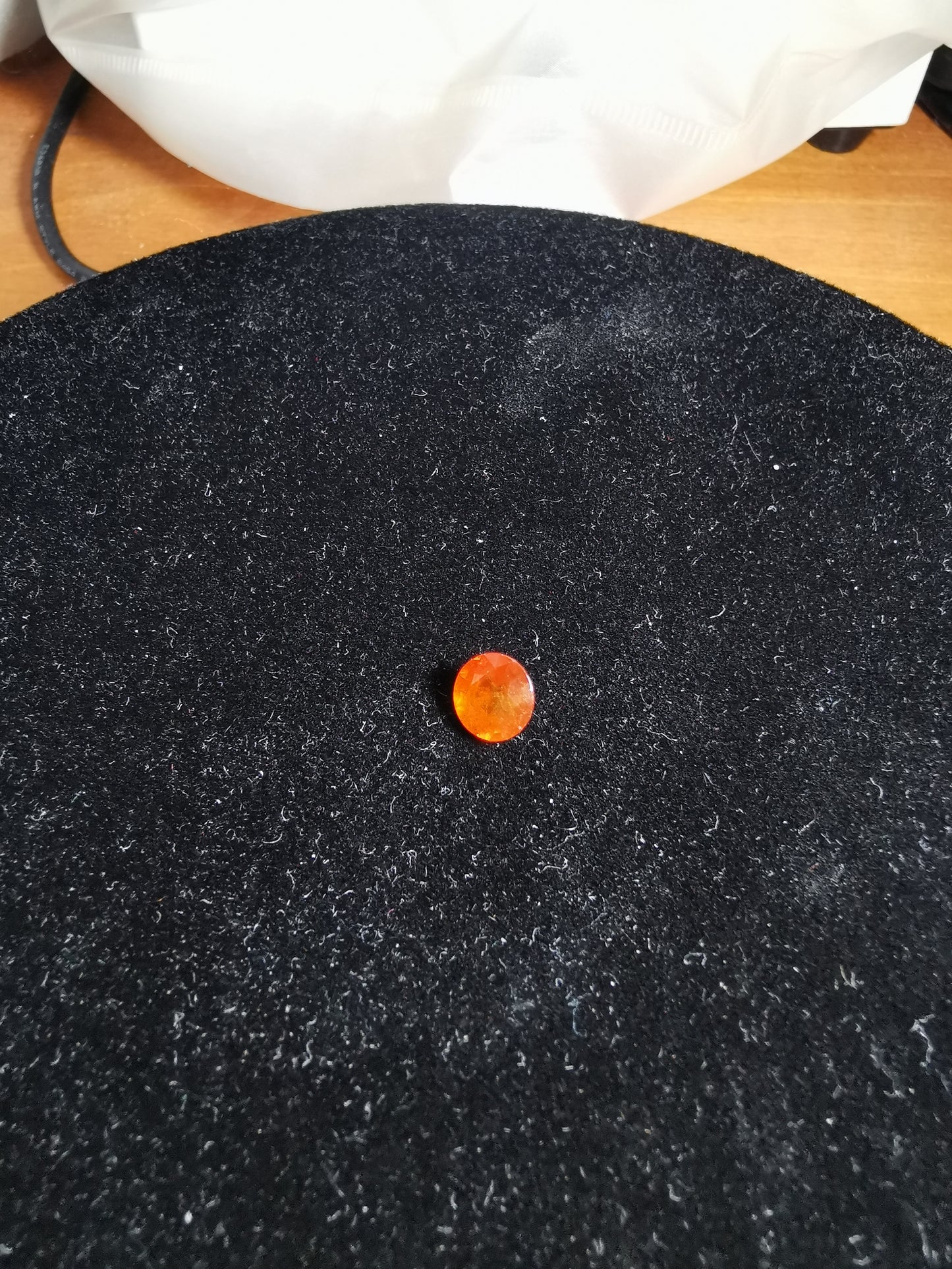 Granato Spessartina taglio rotondo 2,16 ct