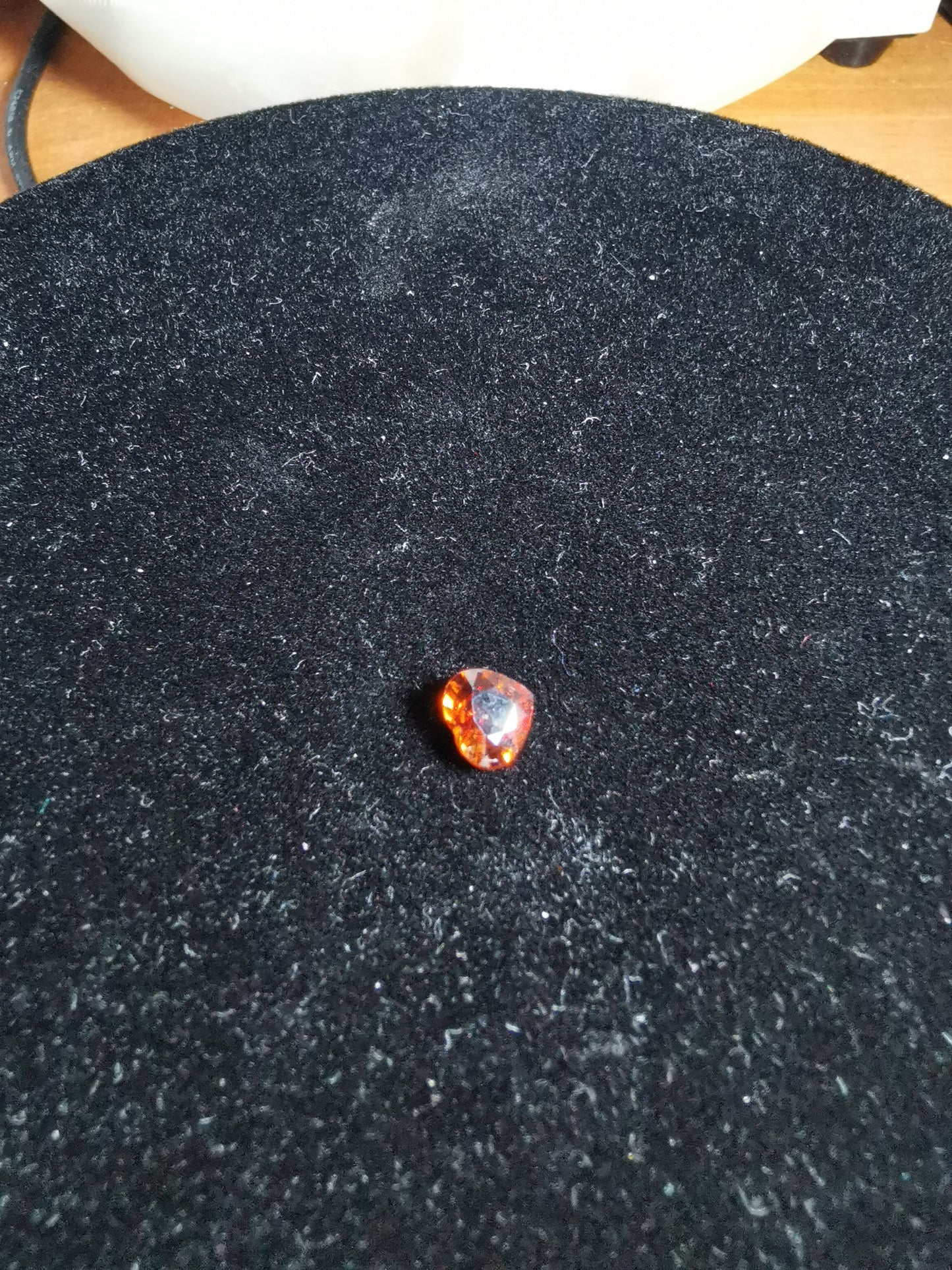 Zircone naturale taglio cuore 1,13 ct