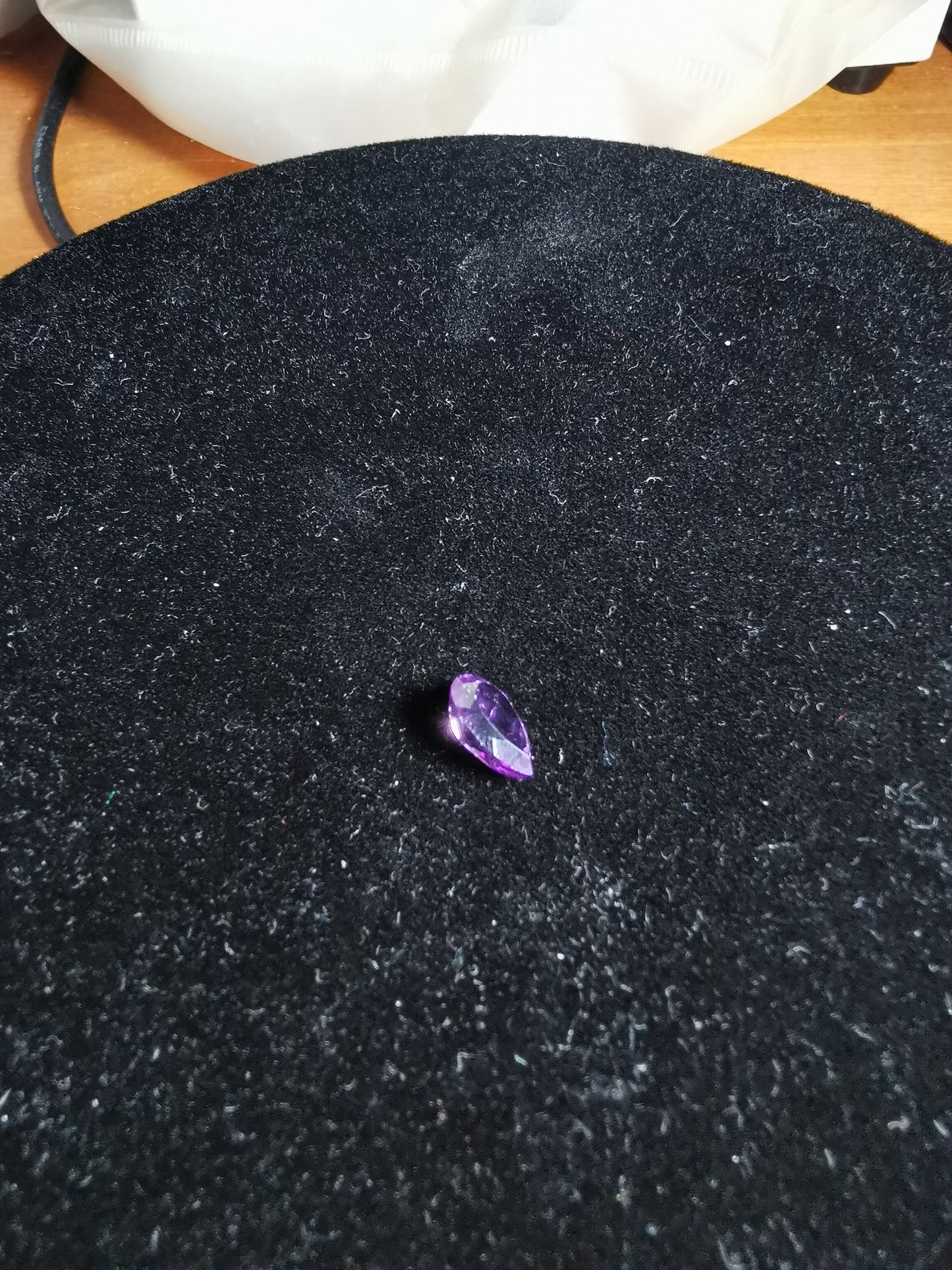 Ametista taglio goccia 1,66 ct