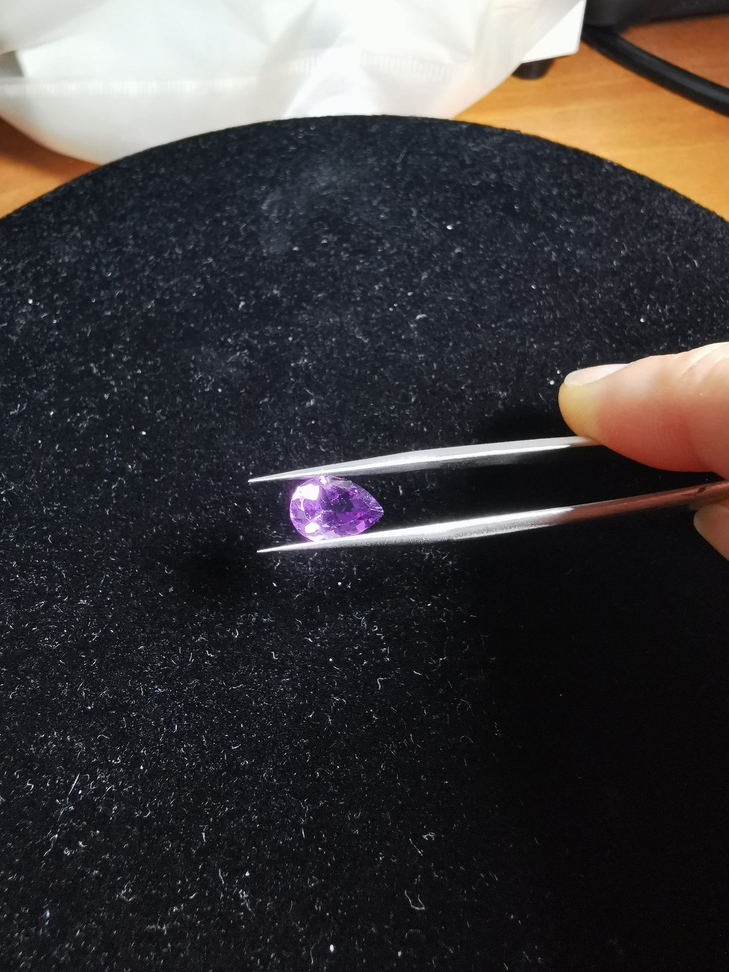 Ametista taglio goccia 1,66 ct