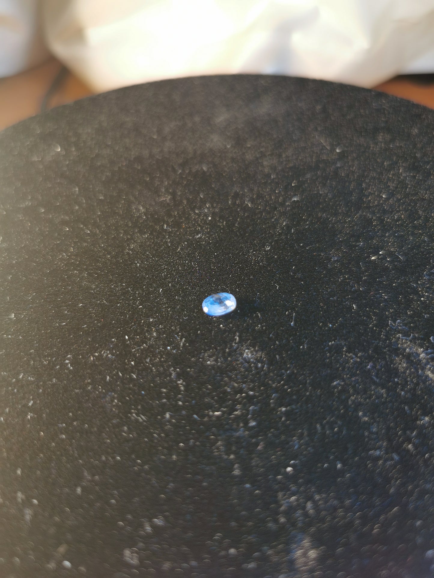 Zaffiro azzurro taglio ovale 0,53 ct