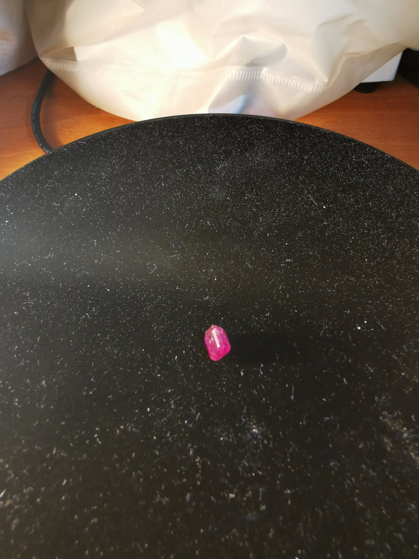 Zaffiro porpora taglio ottagonale 1,46 ct
