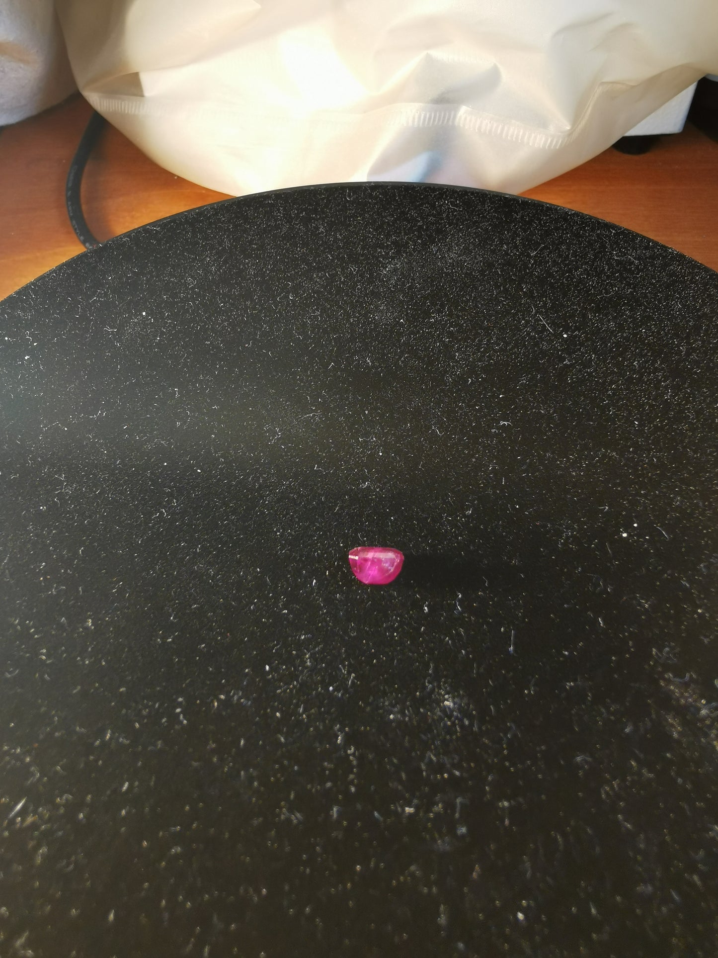 Zaffiro porpora taglio ottagonale 1,46 ct