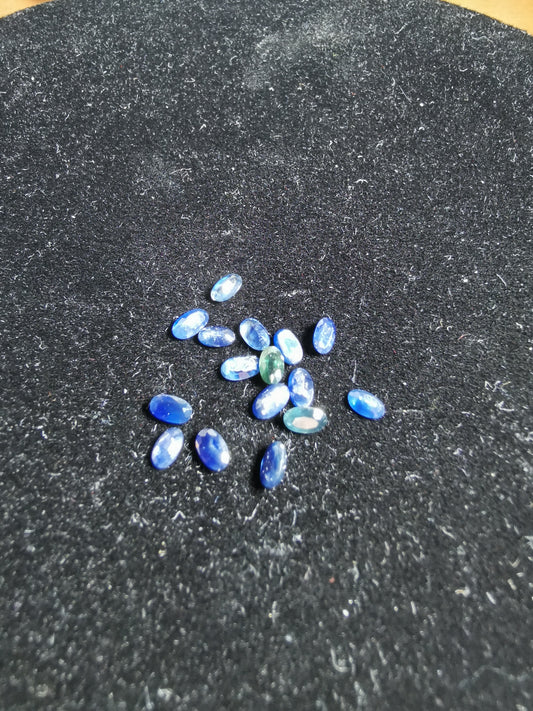 Lot of 6 Marquise Cut Sapphires 1.11 ct Total
