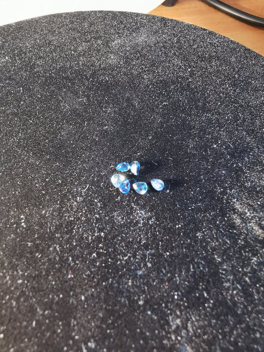 Lot of 6 Marquise Cut Sapphires 1.11 ct Total