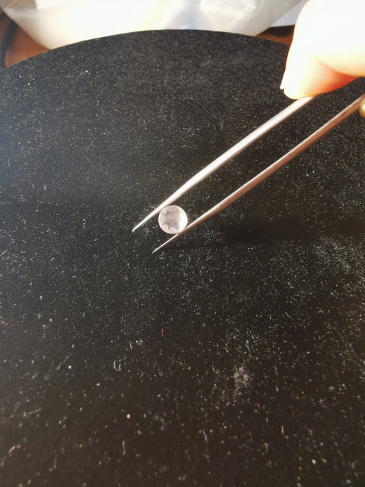 14.3ct Oval Cabochon Rose Quartz