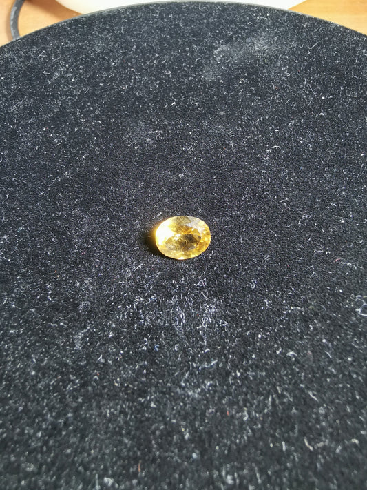 Citrine Quartz Drop Cut 7.53 ct
