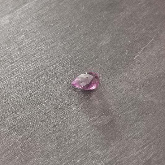 Ametista taglio goccia briolette non forata 1,00 ct