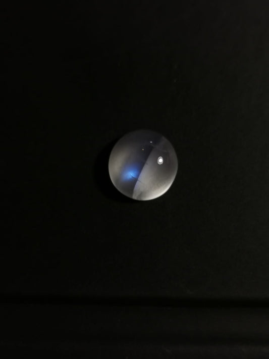 Adularia Pietra di Luna taglio rotondo cabochon 4,39 ct
