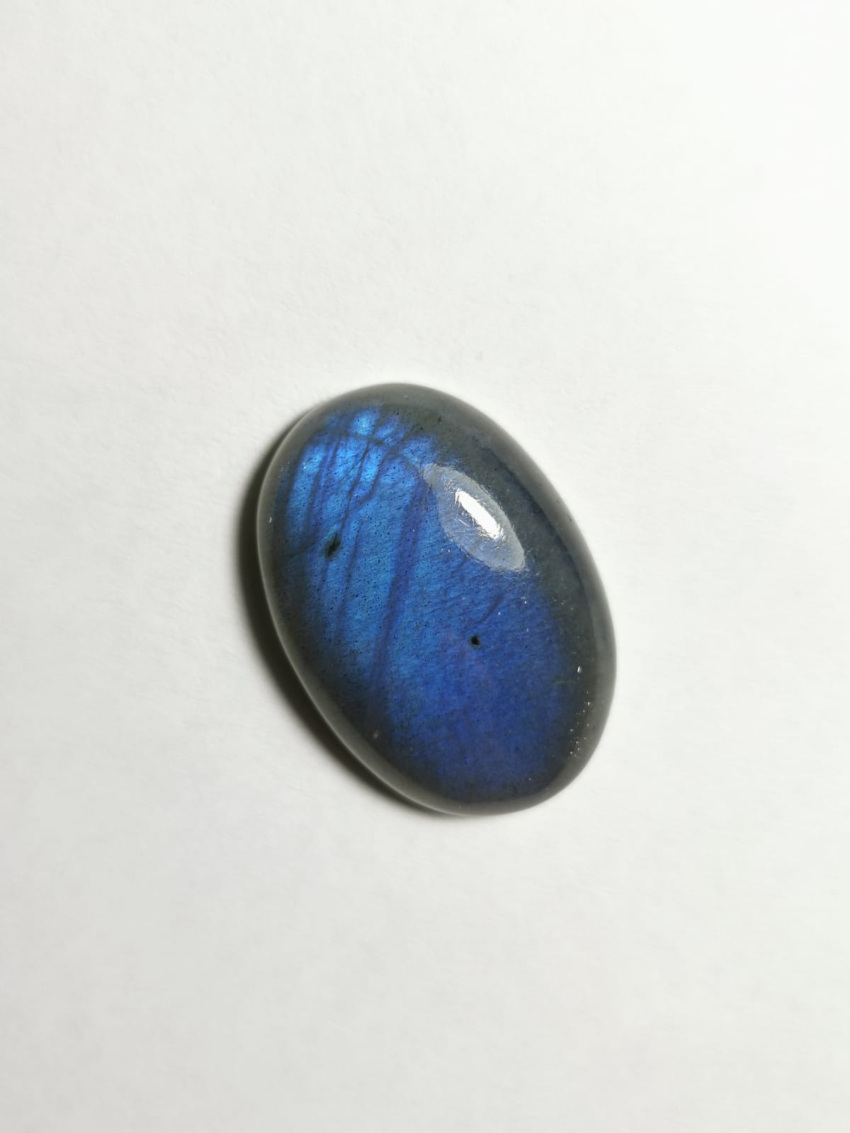 Labradorite taglio ovale cabochon 34,9 ct