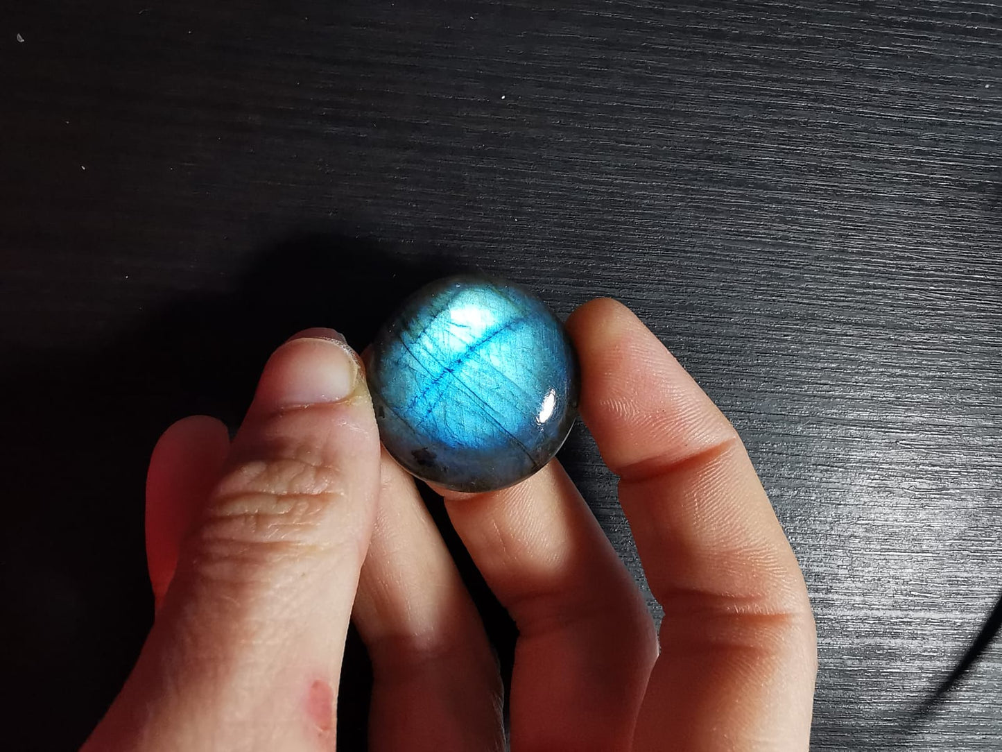 Labradorite taglio rotondo cabochon 41,1 ct