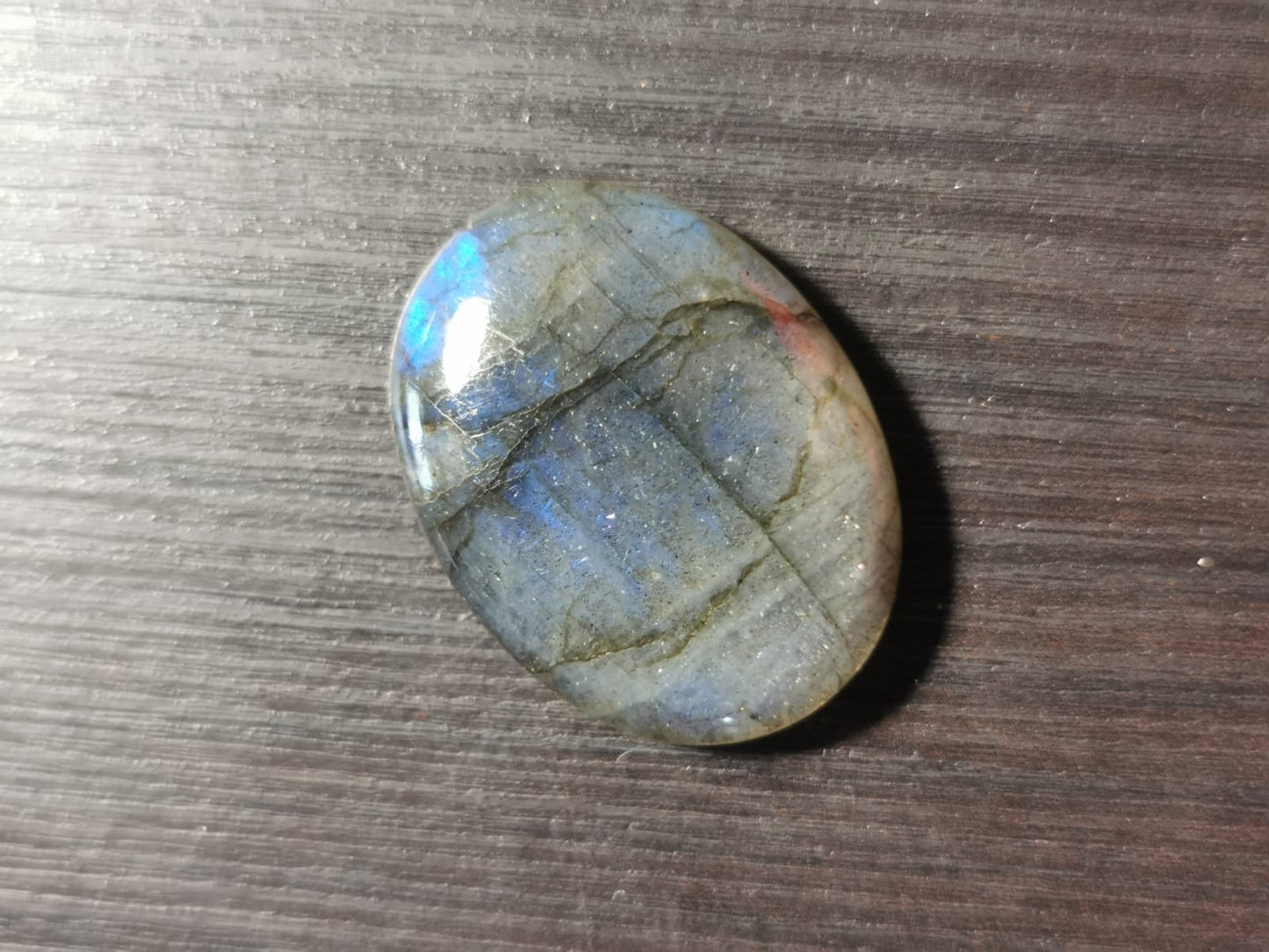 Labradorite taglio ovale cabochon 42,4 ct
