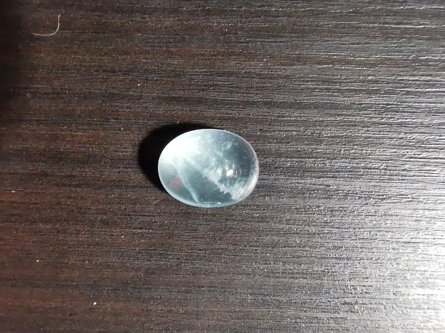 Acquamarina taglio ovale cabochon 5,39 ct