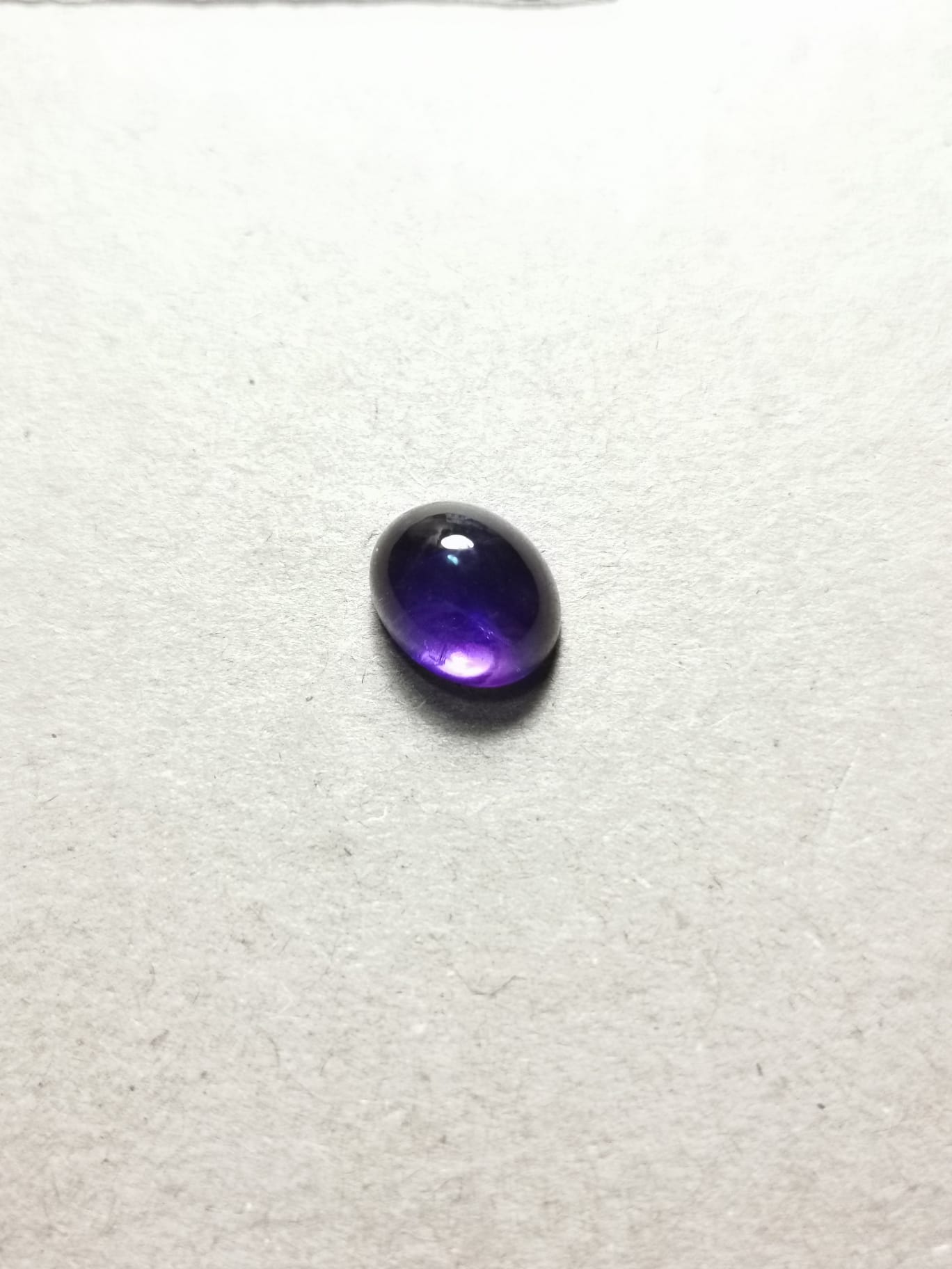 Ametista taglio ovale cabochon 3,35 ct