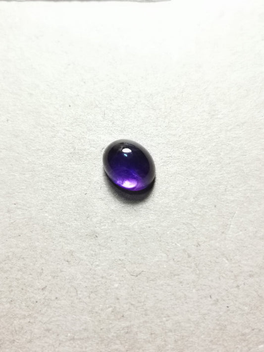 Ametista taglio ovale cabochon 3,35 ct