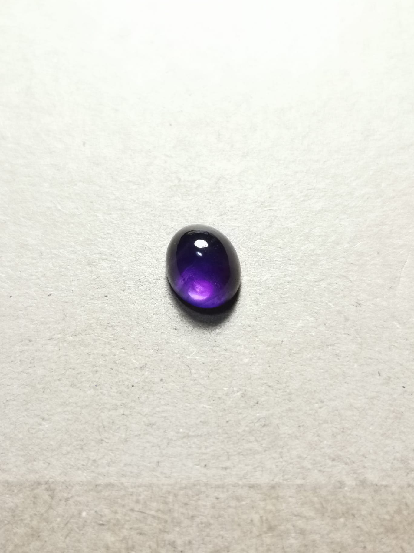 Ametista taglio ovale cabochon 3,96 ct