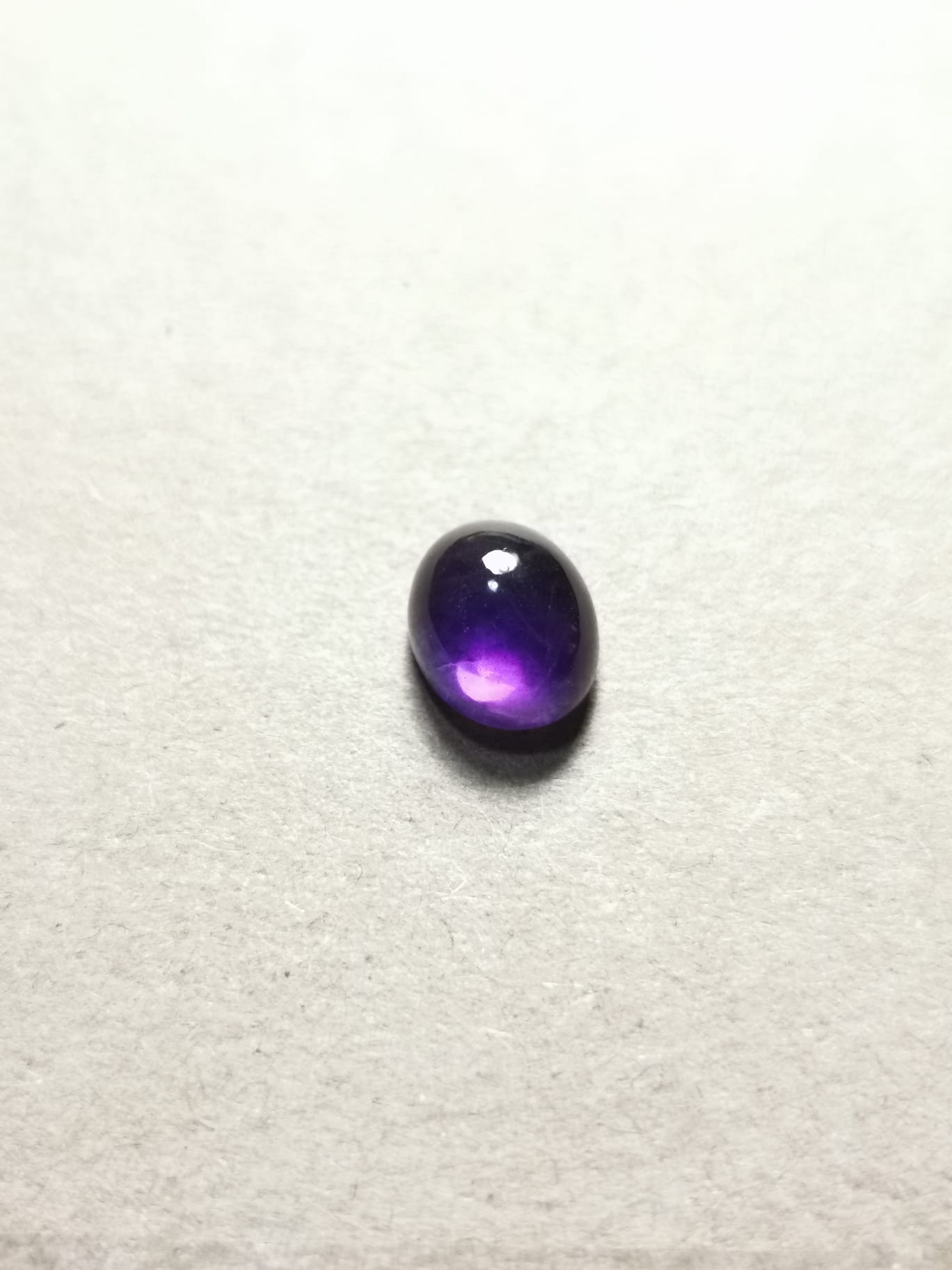Ametista taglio ovale cabochon 3,25 ct