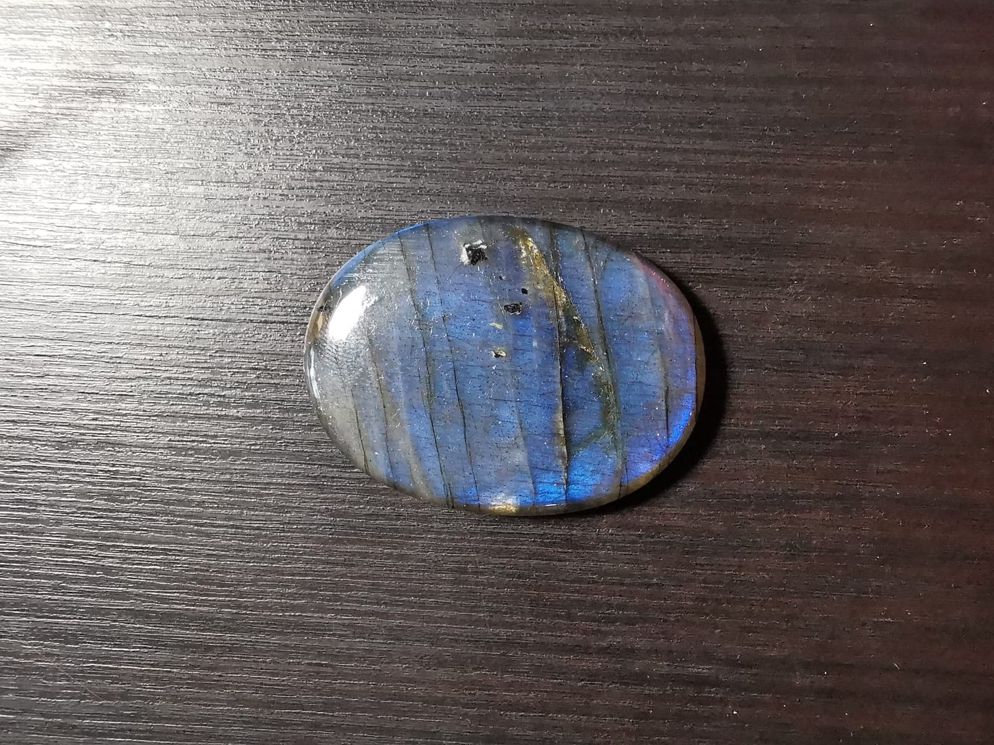Labradorite taglio ovale cabochon 89,72 ct