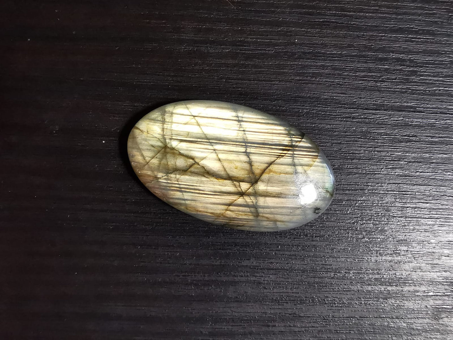 Labradorite taglio ovale cabochon 36,33 ct