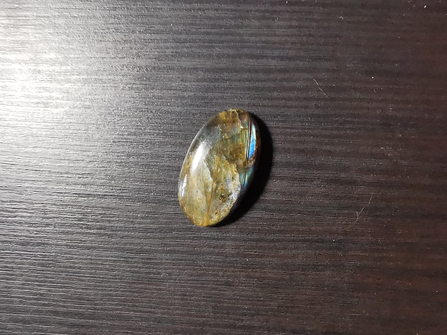 Labradorite taglio ovale cabochon 43,42 ct