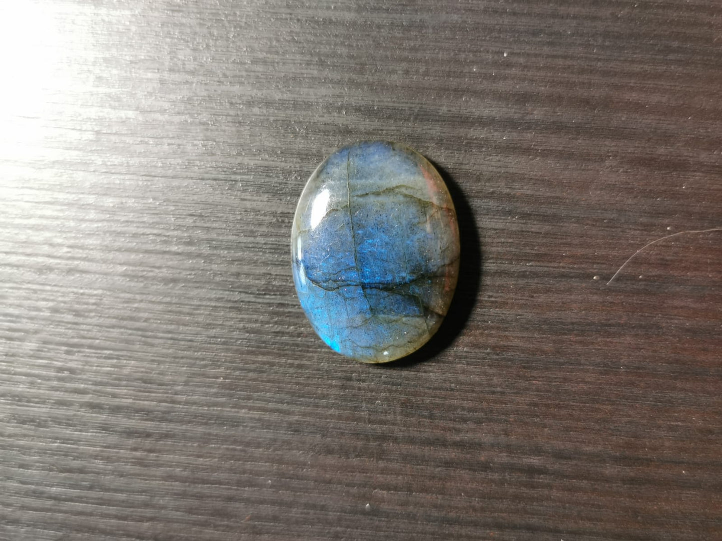 Labradorite taglio ovale cabochon 42,4 ct