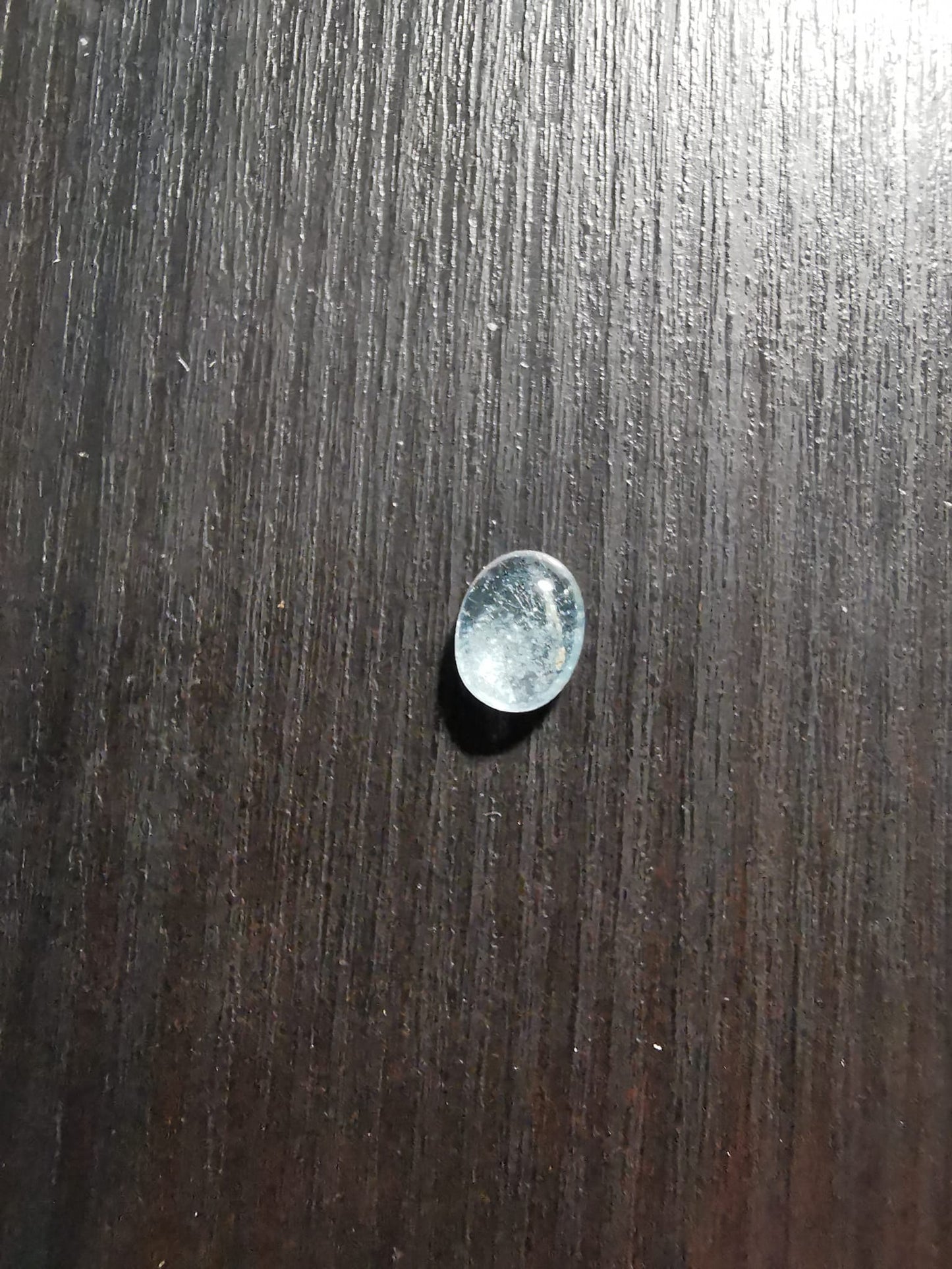 Acquamarina taglio ovale cabochon 1,22 ct