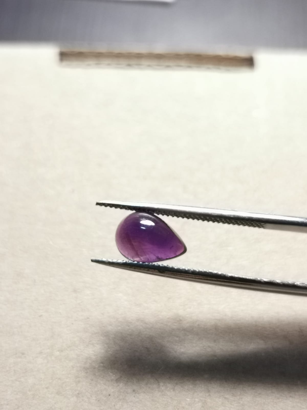 Ametista taglio goccia cabochon 2,01 ct