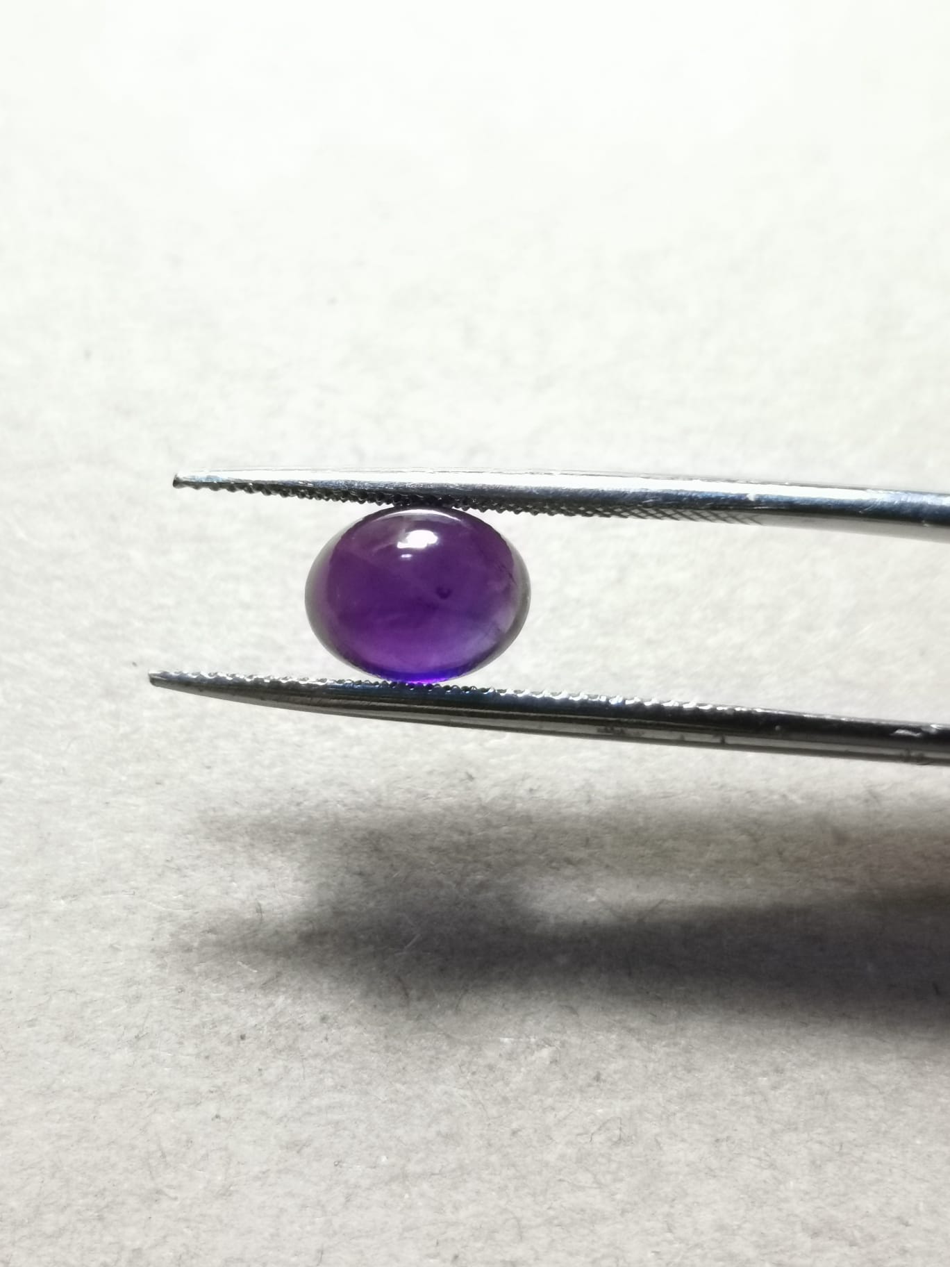 Ametista taglio ovale cabochon 2,44 ct