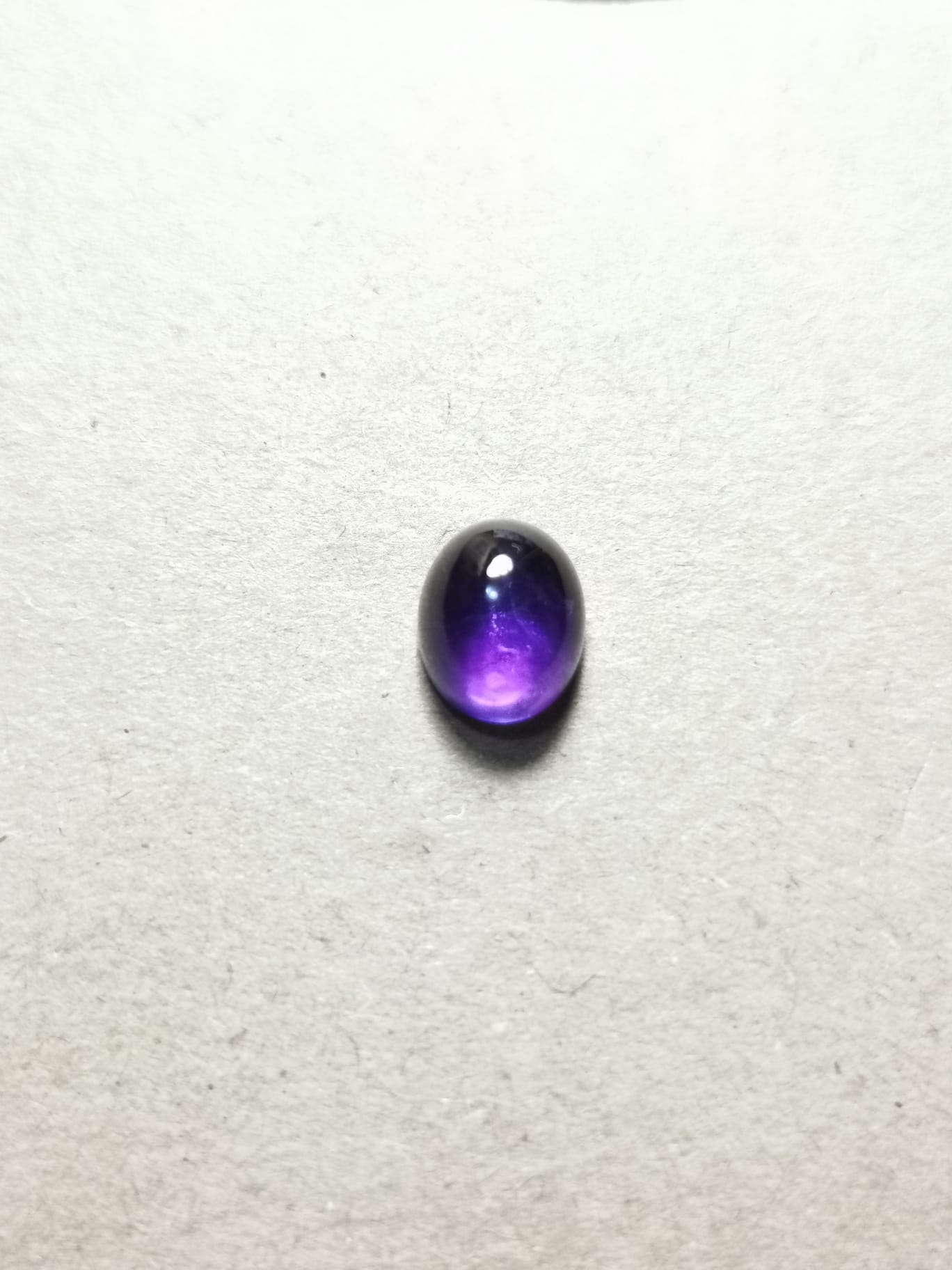 Ametista taglio ovale cabochon 3,35 ct