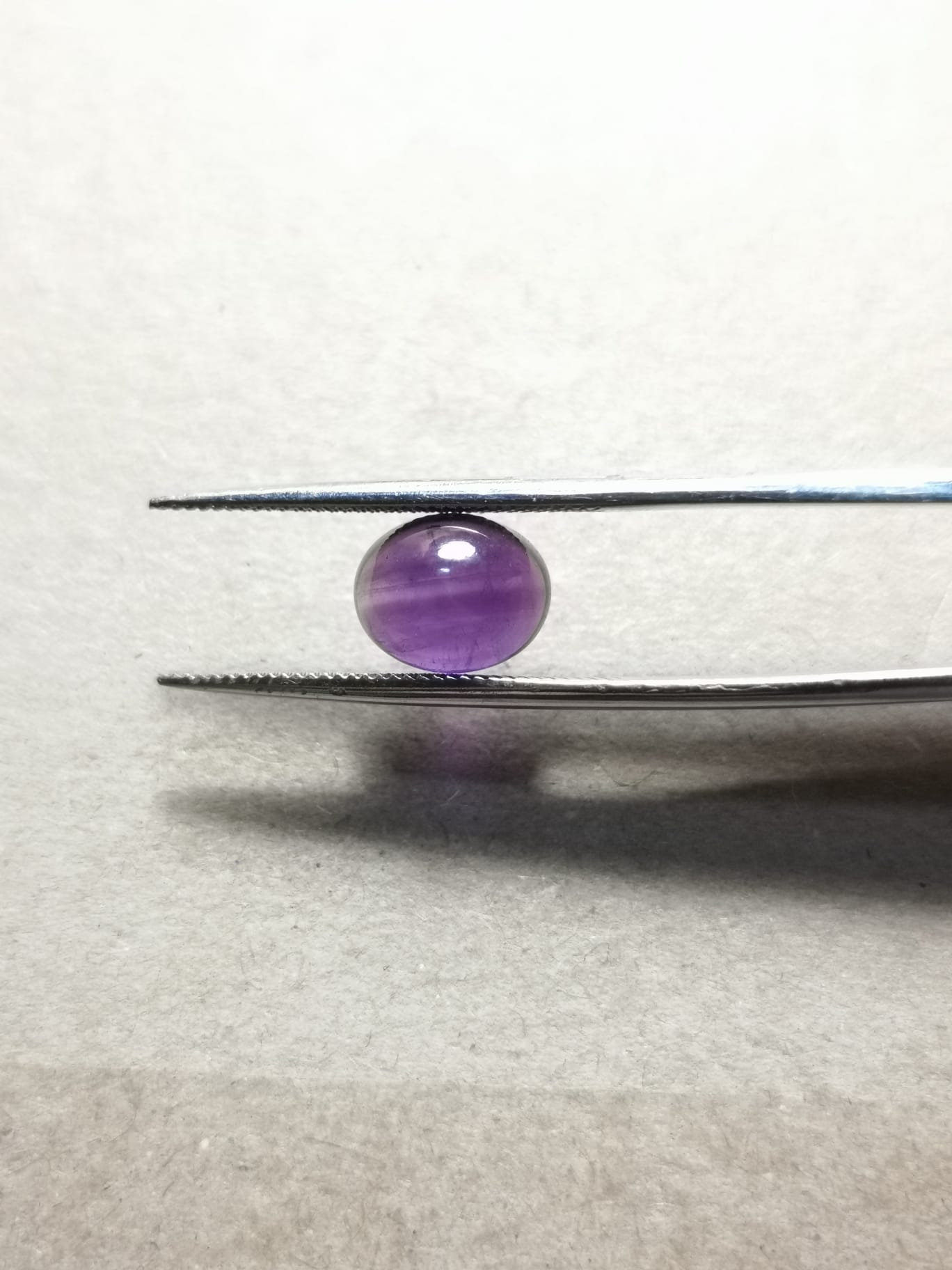 Ametista taglio ovale cabochon 3,35 ct