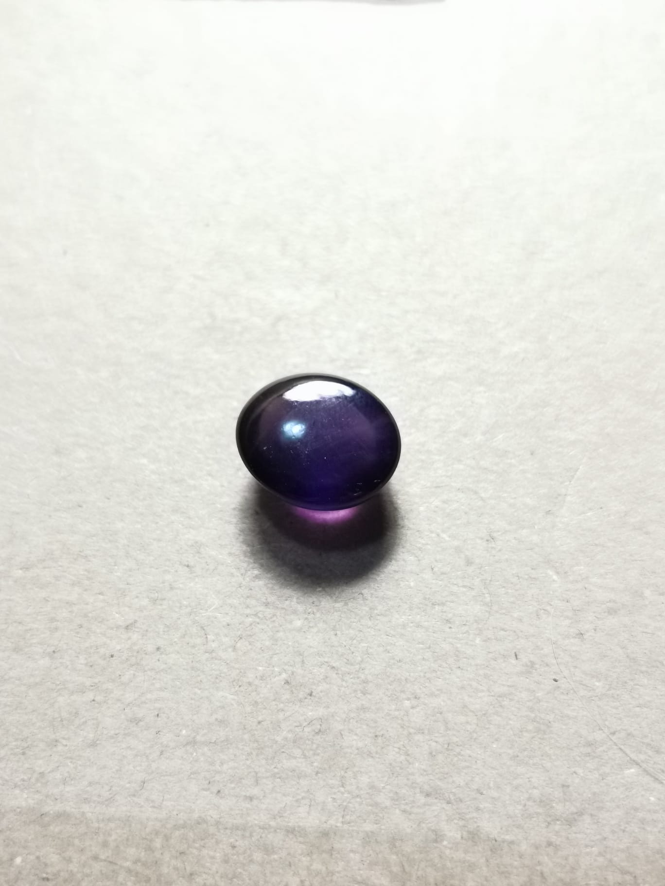 Ametista taglio ovale cabochon 5,50 ct
