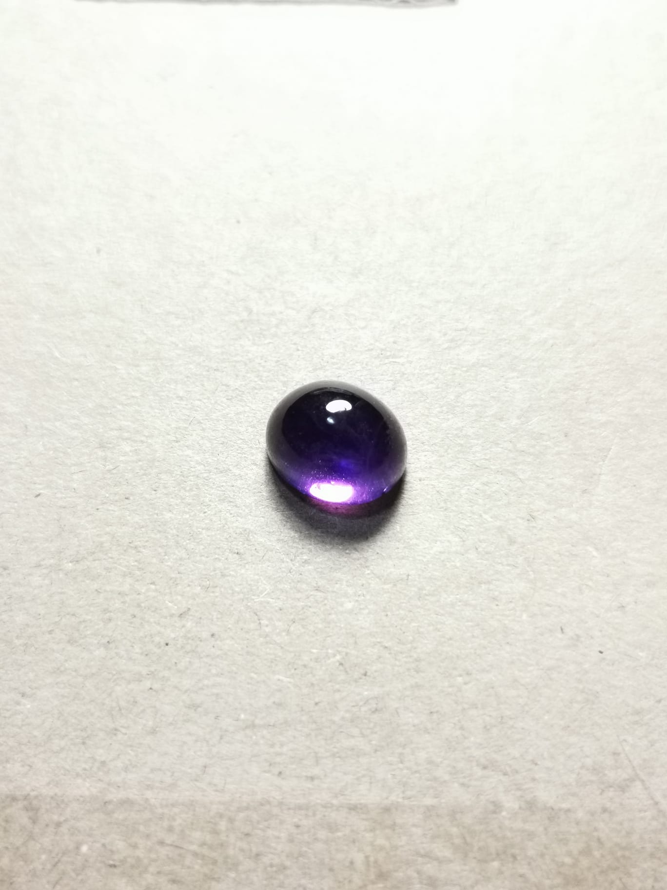 Ametista taglio ovale cabochon 4,88 ct