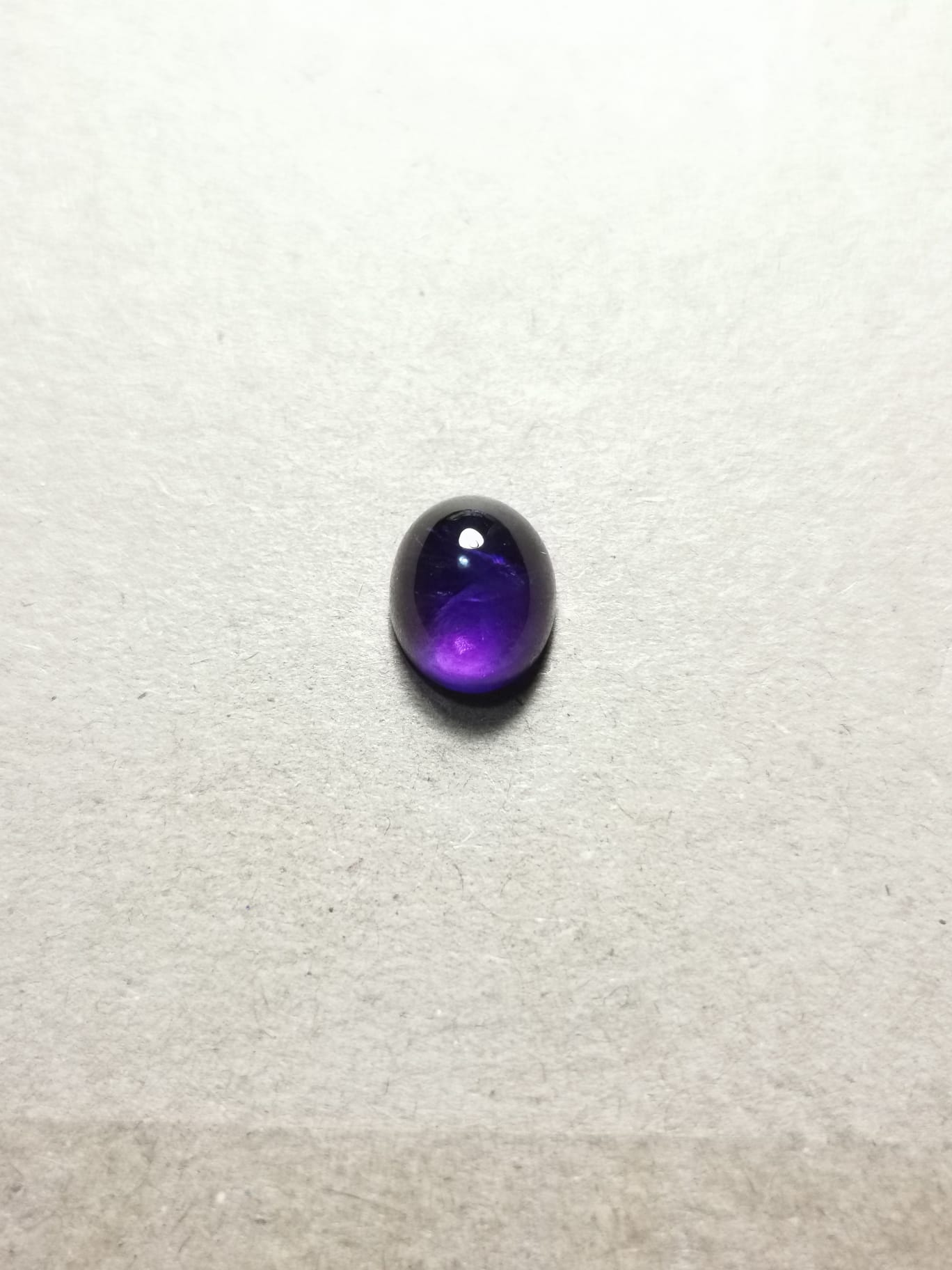 Ametista taglio ovale cabochon 3,96 ct