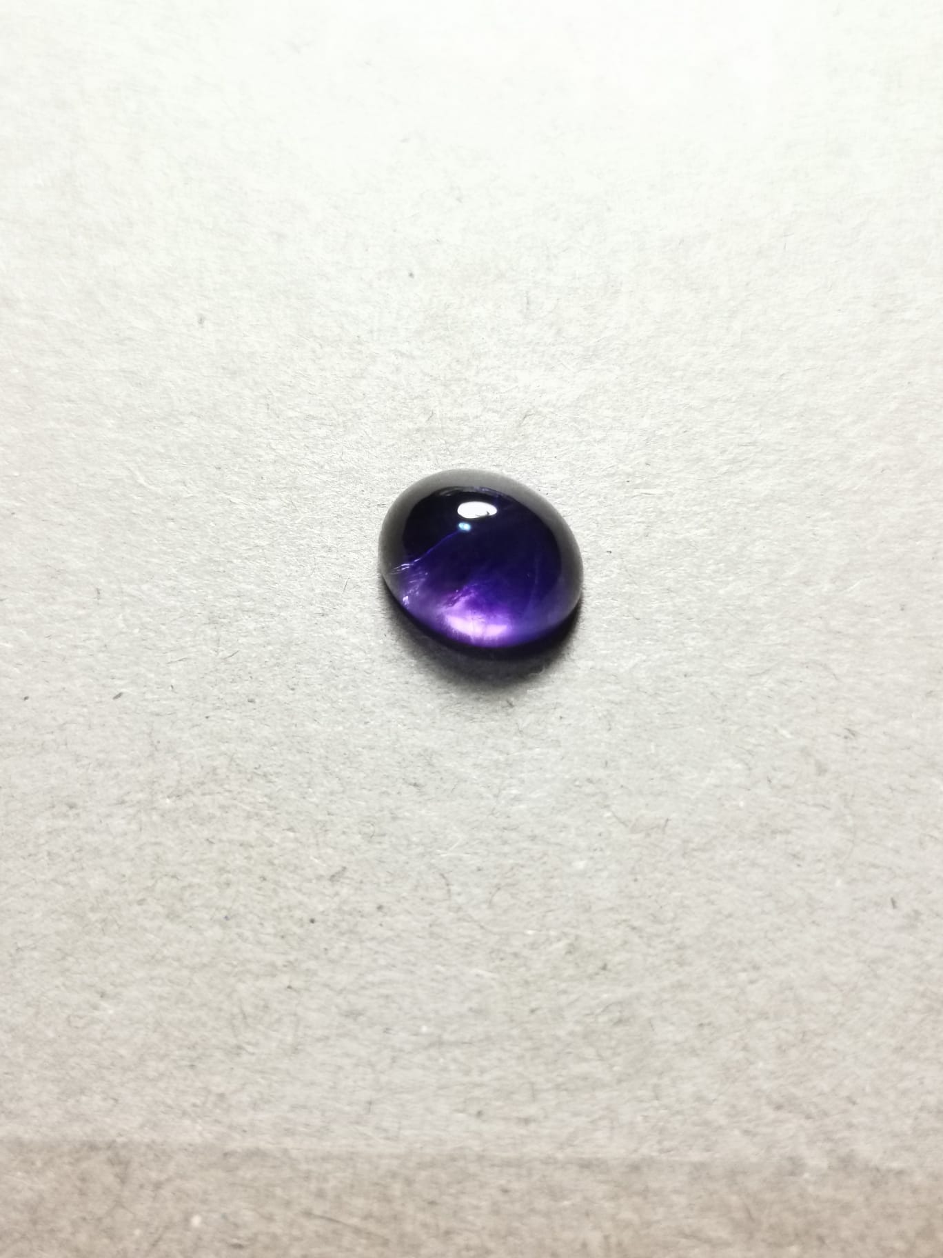 Ametista taglio ovale cabochon 3,96 ct
