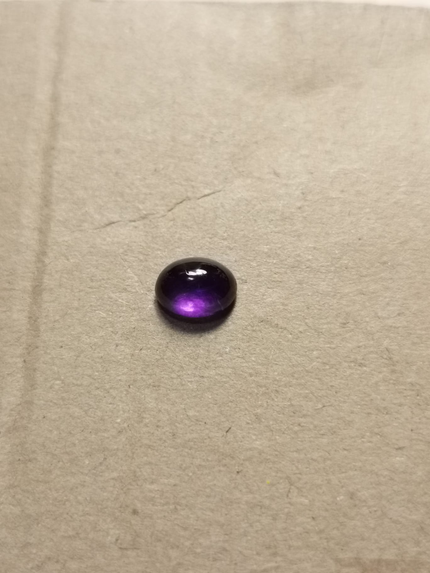 Ametista taglio ovale cabochon 1,22 ct