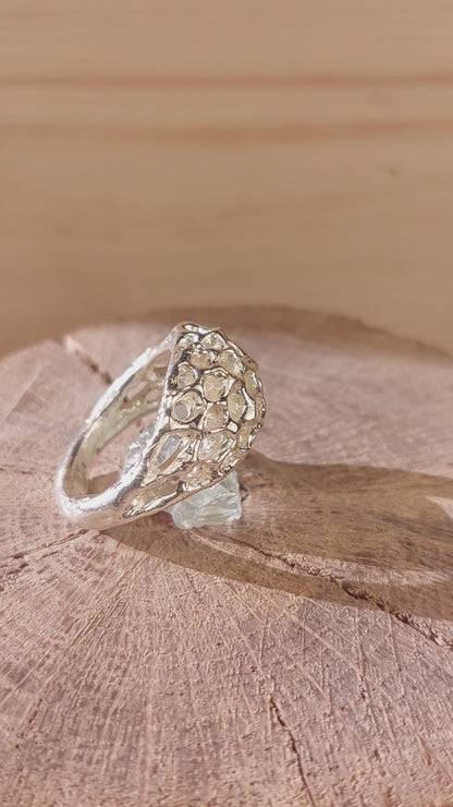 Anello "Madrepora" in argento