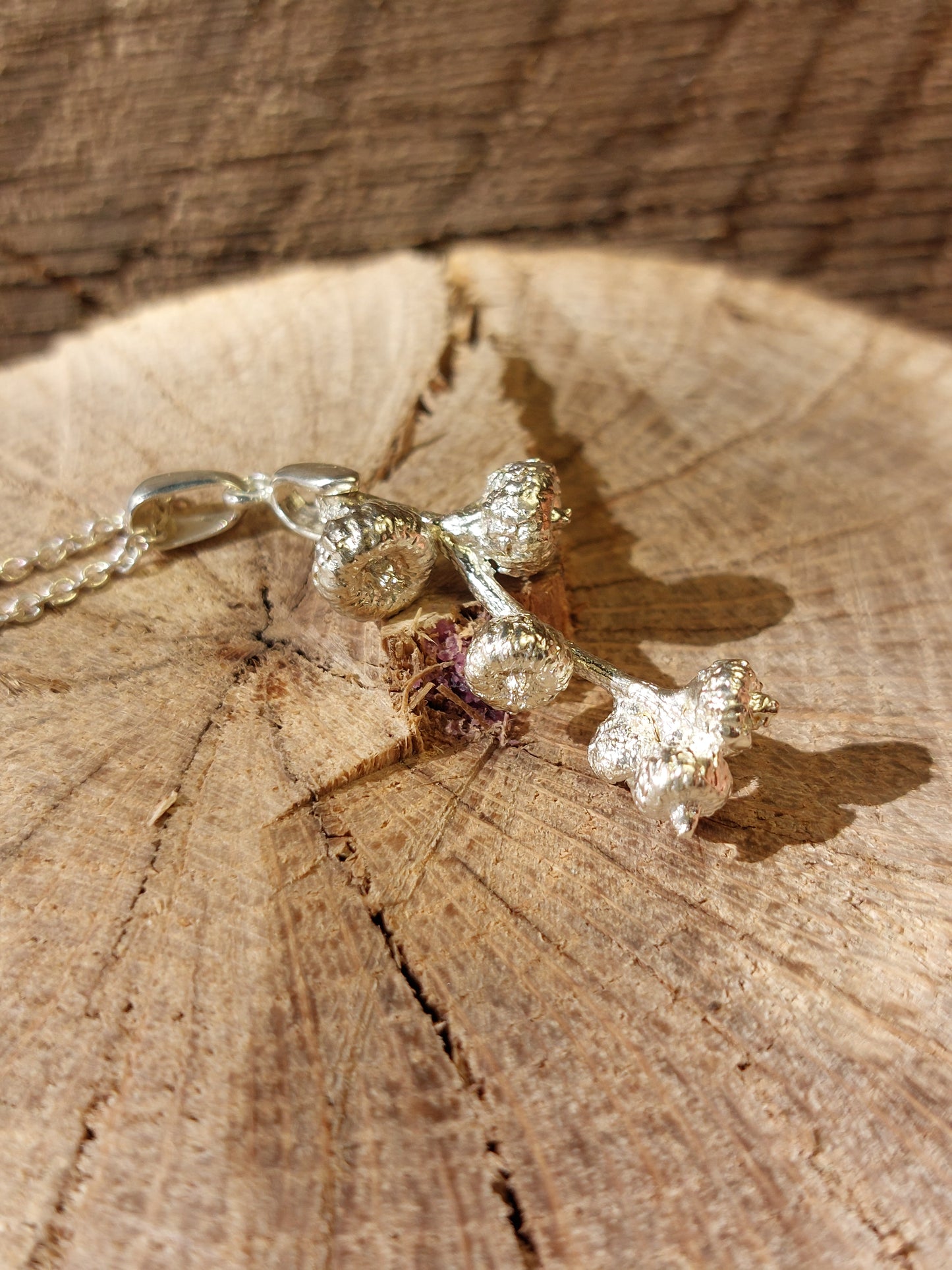 Ciondolo "Ghiande Baby" in argento