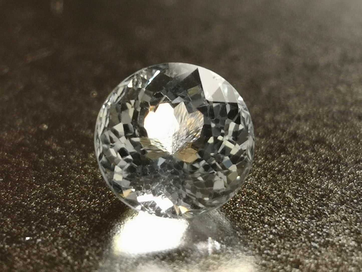 Acquamarina taglio rotondo, 0,95 ct