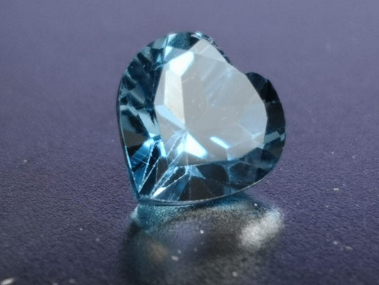 Topazio taglio cuore 1,40 ct