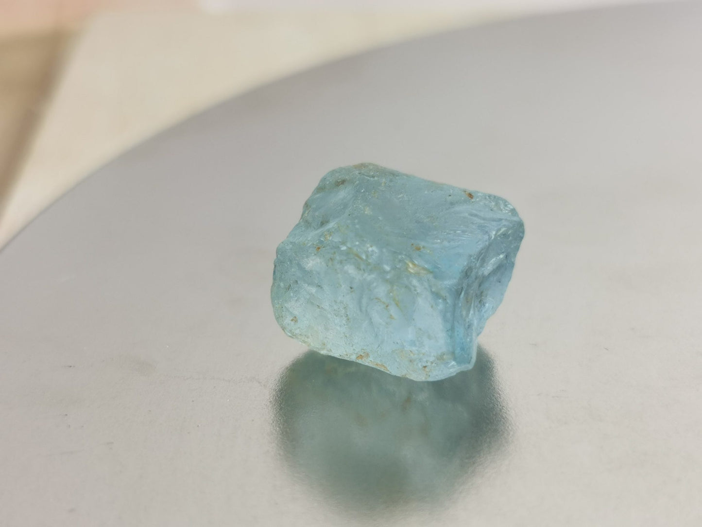 Acquamarina grezza 13,60 ct