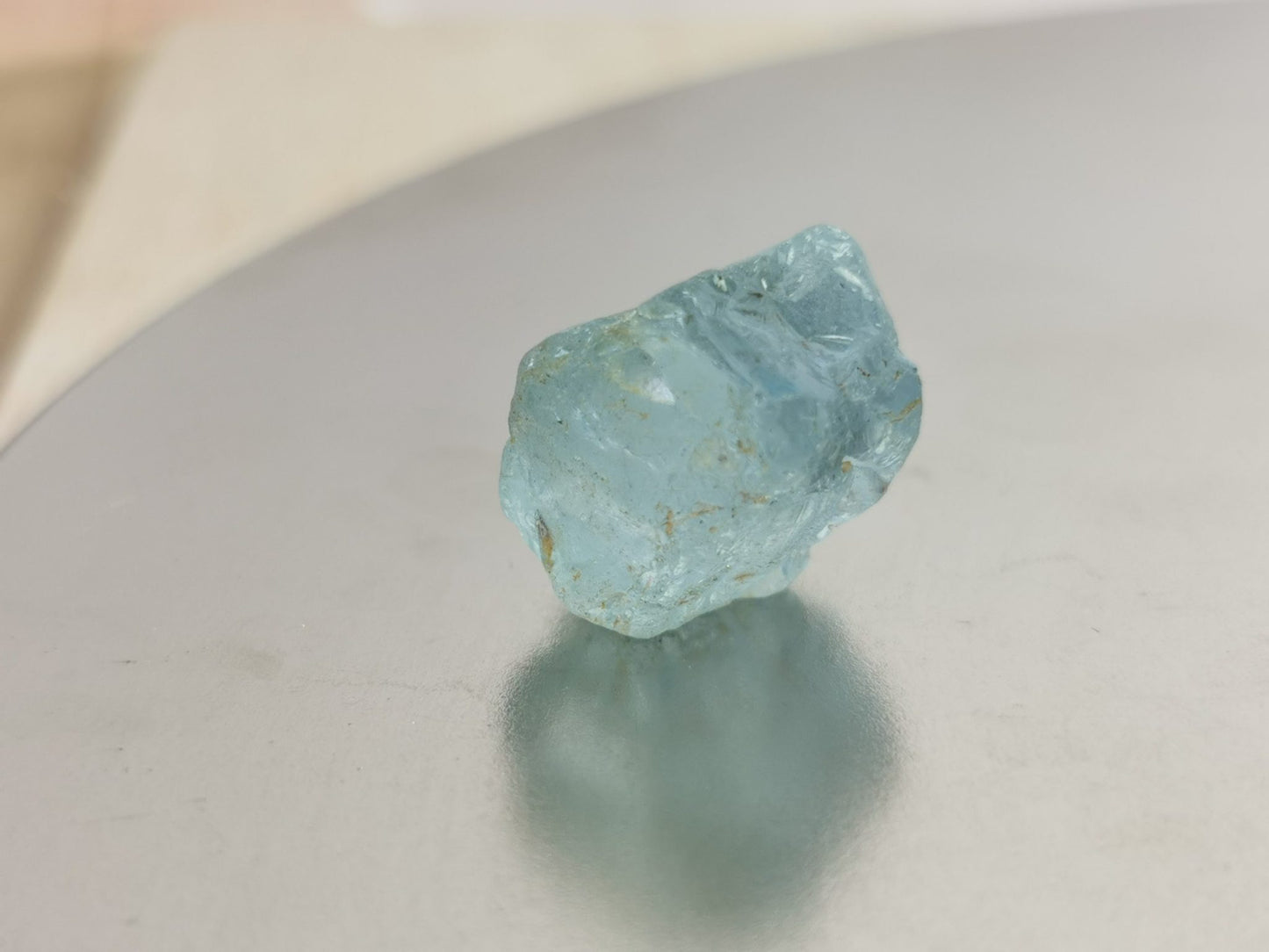 Acquamarina grezza 13,60 ct