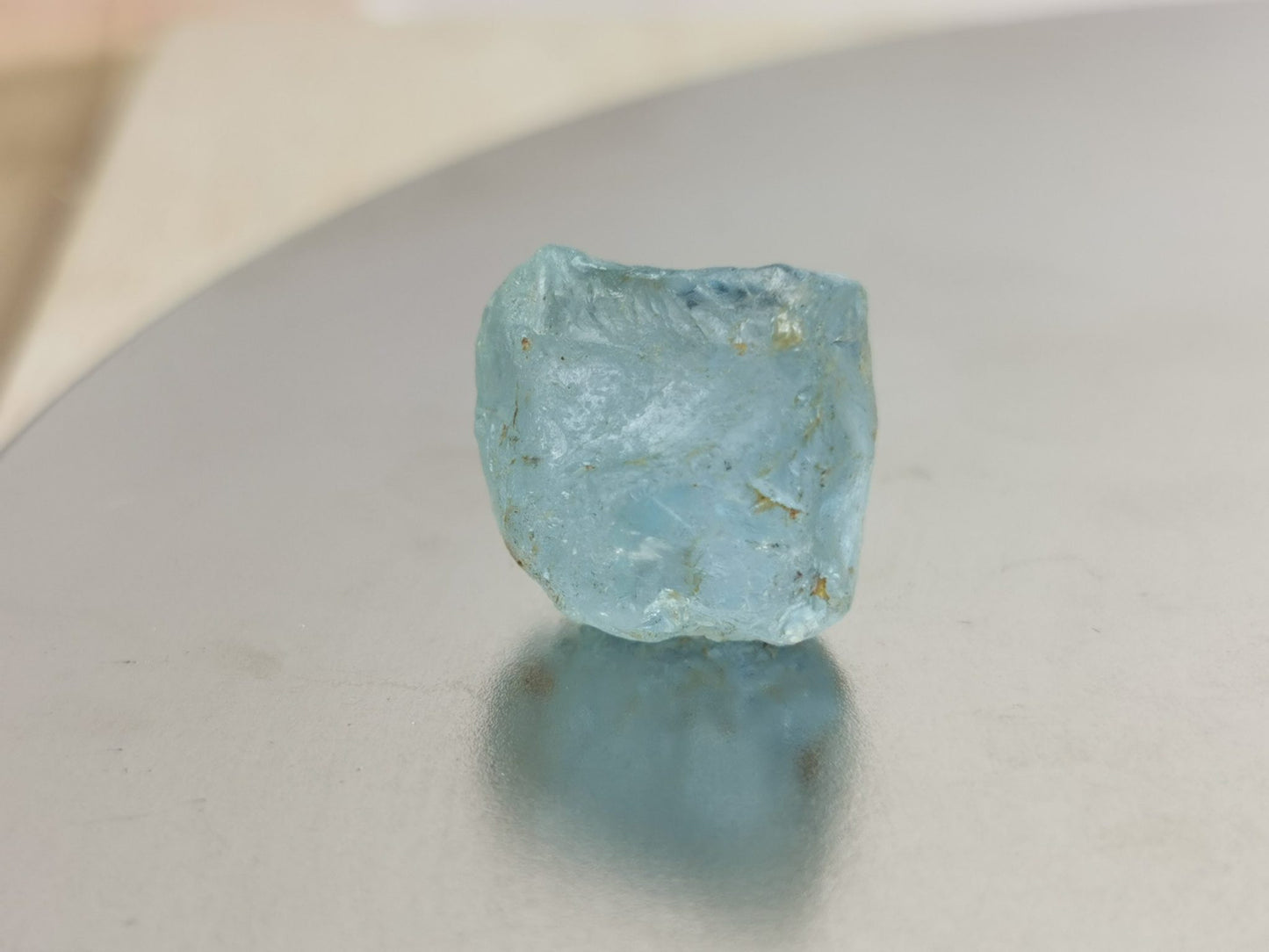 Acquamarina grezza 13,60 ct