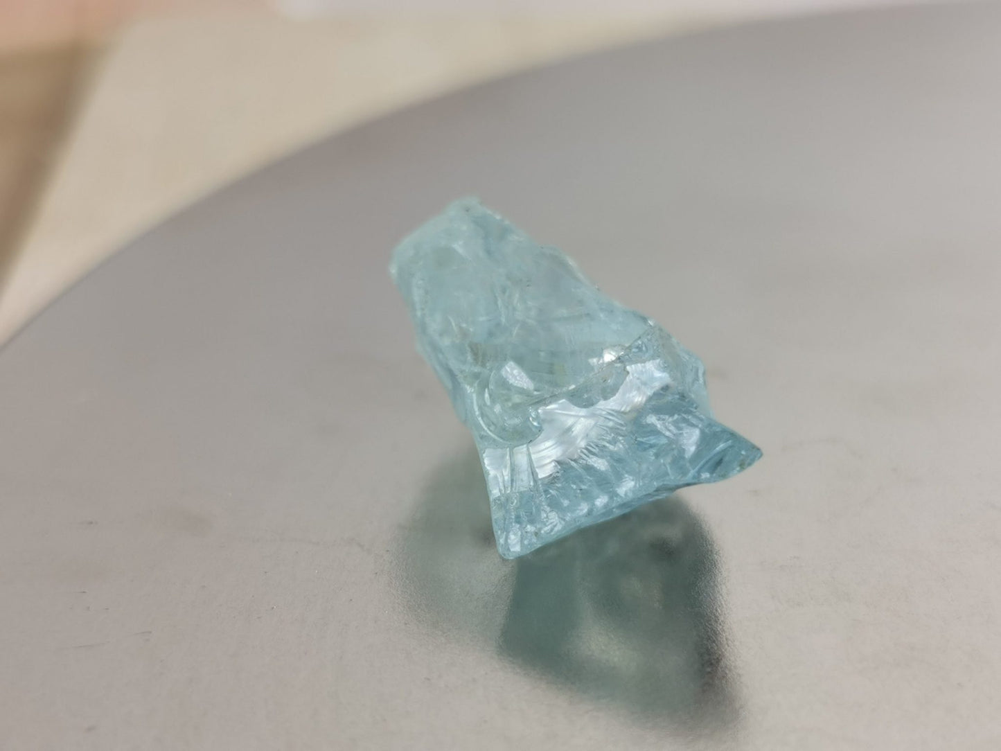 Acquamarina grezza 12,85 ct