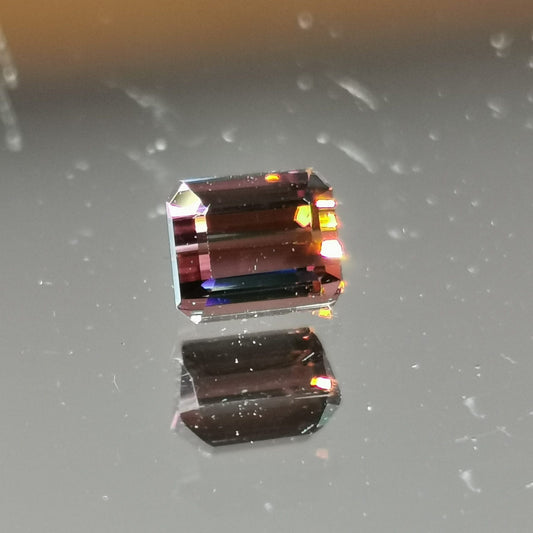 Tormalina taglio misto smeraldo e step cut 0,65 ct