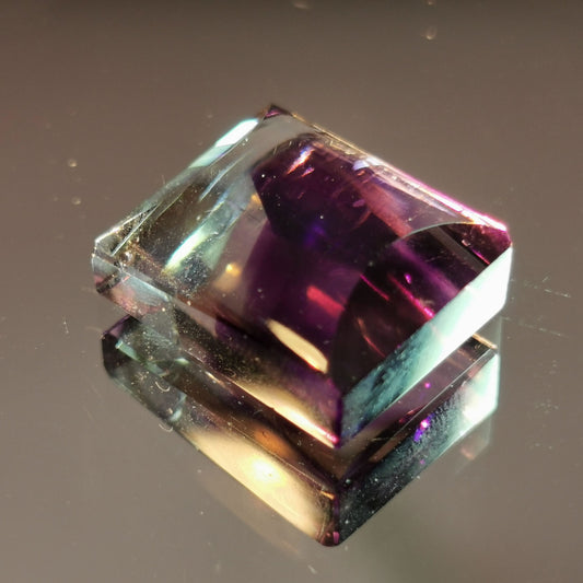 Ametista taglio rettangolare cabochon 17,13 ct