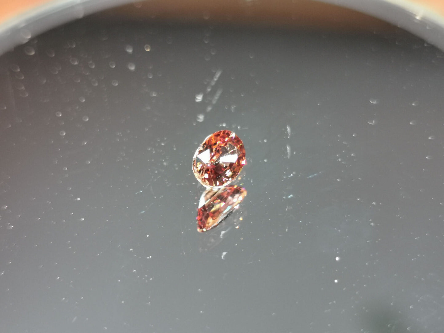 Zircone naturale taglio ovale 1,27 ct